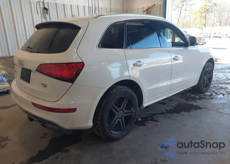2014 Audi Q5 3.0T Premium Plus from USA, damaged, VIN WA1DGAFP6EA120758